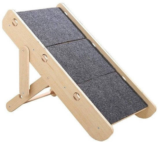 Ceruzo Hondentrap en Loopplank – Verstelbaar – Inklapbaar – 34-40 cm