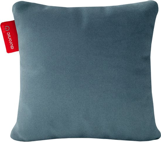Auronic Warmtekussen - Classic - 45x45 - Draadloos - Oplaadbaar - Elektrisch kussen - Infrarood - Blauw