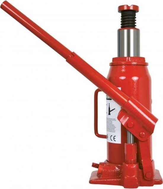 Carpoint Hydraulische Potkrik 10 Ton | Krik 10.000KG voor Auto, Caravan, Aanhangwagen