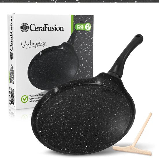 CeraFusion Pannenkoekenpan 26 cm - Inductie - Pannenkoekenpannen - Pannekoekenpan - Pancake Pan - Crepe Pan