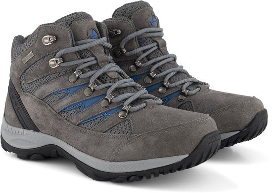 Travelin' Hornborg Dames - Halfhoge wandelschoenen - Waterdicht - Grijs - Maat 38