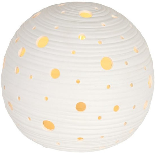 Anne Lighting tafellamp Jazz - wit - keramiek - 20 cm - E14 fitting - 3110W