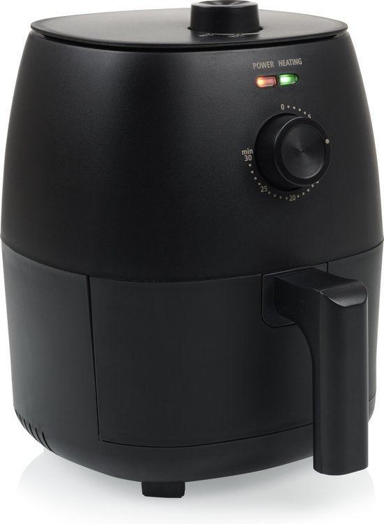 Airfryer Tristar FR‑9014 – Mini Crispy Fryer – 2 Liter – Compact Heteluchtfriteuse voor 1–2 Personen – 1150W – Vetarm Bakken – Zwart