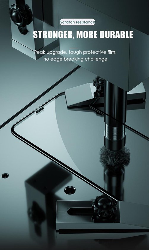 Garpex® Gehard film HD anti-vingerafdruk Glasbeschermer voor iPhone 8/11/12