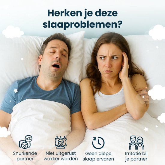DreamCare Anti Snurk Beugel - Verstelbaar - Bpa vrij
