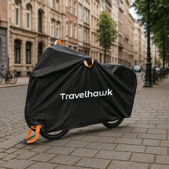 Travelhawk Fietshoes Universeel - Voor 1/2 Fietsen - Waterdicht en UV-bestendig - Zwart