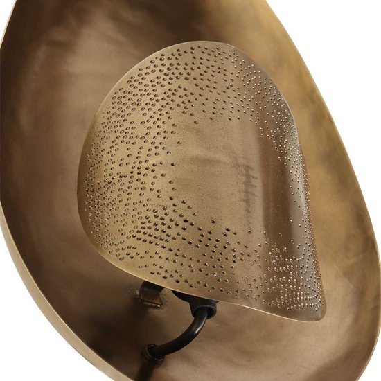 Anne Lighting wandlamp Brassi - brons - metaal - 3680BR