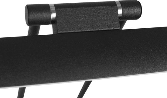 Steinhauer Litho LED - Wandlamp Modern - Zwart - H:9.4cm - Universeel - Voor Binnen - Metaal - Wandlampen - Slaapkamer - Woonkamer