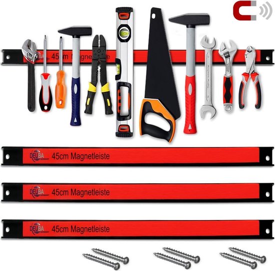 Deuba Magnetische Gereedschaphouder - 3 Stuks 45 cm tot 23 Kg