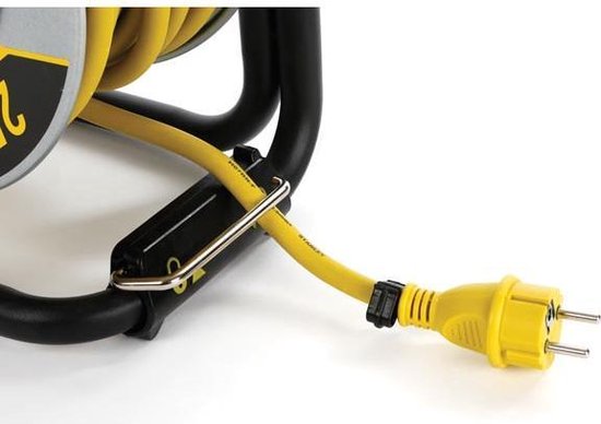 Stanley Kabelhaspel - IP44 - Tot 3000W - 40m Lang - Geel