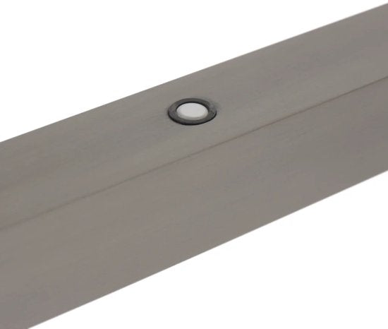 Minimalistische stalen hanglamp Danske 2745ST - 114 cm, uitschuifbaar, in hoogte verstelbaar - Mexlite
