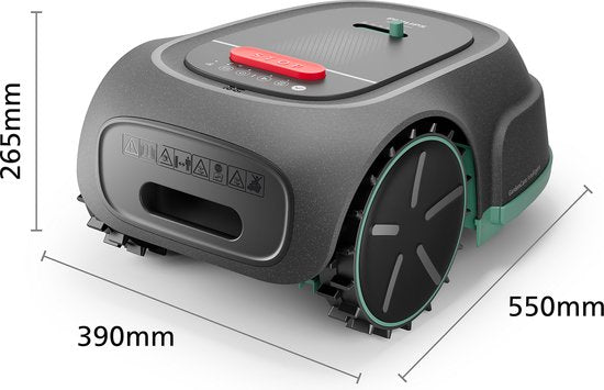 Philips Robotmaaier RSL3000/10 - Kruismaaien - GPS-Mapping - Regensensor - Grijs