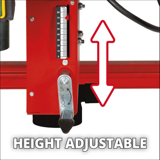 Einhell Elektrische Zaagtafel TE-TS 315 U - 2200 W - Ø315 mm - Zaagblad 45° kantelbaar naar 1 zijde - Incl. 24 tands zaagblad - Op hoog inderstel