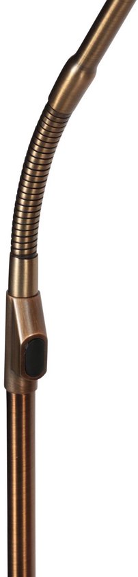 Steinhauer Exclusive - vloerlamp - Soleil2 - brons - kunststof metaal - design lamp - LED - 4389BR
