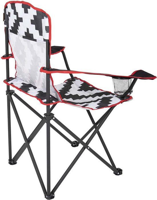 Bo-Camp - Urban Outdoor - Vouwstoel - Madison - Zwart/Wit