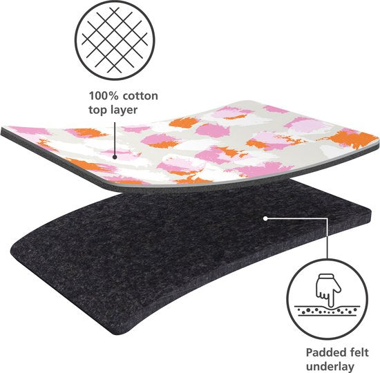Joseph Joseph - Laundry - Glide Compact - Strijkplank - Peach Blossom