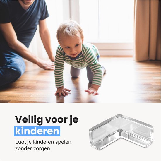 Luft Hoekbeschermers - 20 stuks - baby - Tafelhoek - Randbescherming - Stootrand - Kinderbeveiliging