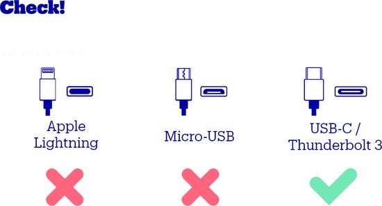 Auronic USB-C kabel - 2M - 2.4A - USB C naar USB-A - Gevlochten Nylon - Zwart