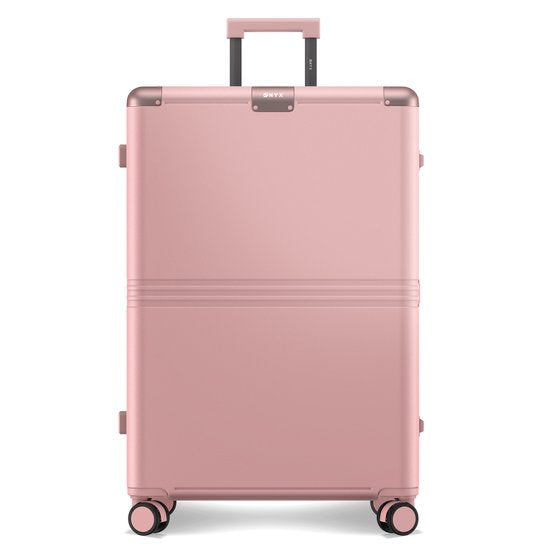 ONYX Hybrid Pro Check-in Koffer Large 100 Liter - Gerecycled Polycarbonaat en Ritsloos Design - Reiskoffer met TSA slot en Spinner wielen - Candy Pink