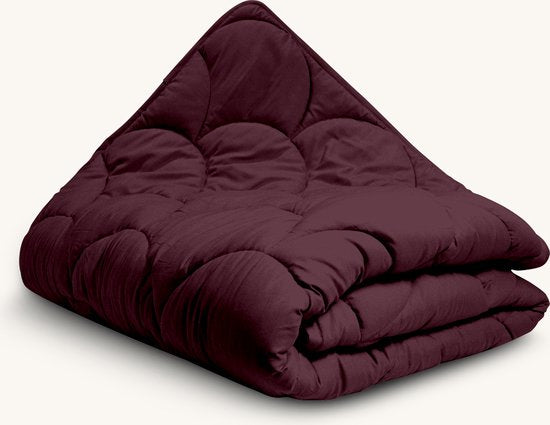 Zydante® Eazzzy Dekbed - 200x200 cm - Bordeaux