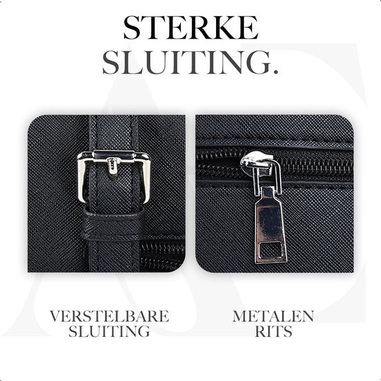 Aramae® - Laptoptas Dames - Handtas - Schoudertas - Kantoortas Dames - Incl. Schouderriem