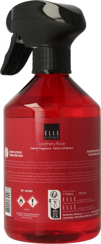 Elle Home - Leathery Rose interieurspray - 500 ml