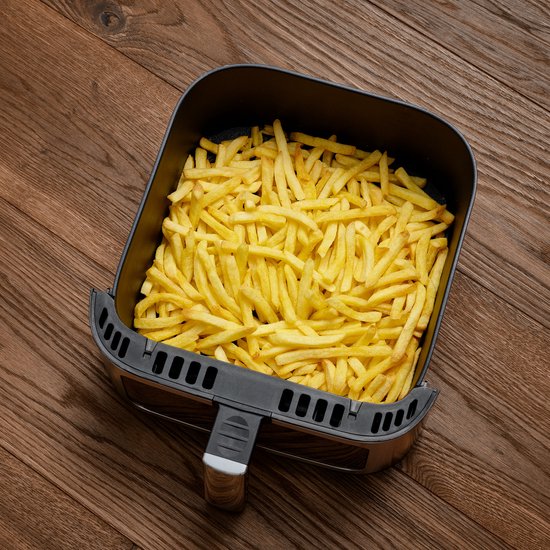 Solis Airfryer Air Fry & Dry XL - Multifunctionele Heteluchtfriteuse - 40 tot 230 Graden - 7.5L - 10 Verschillende Programma's - RVS