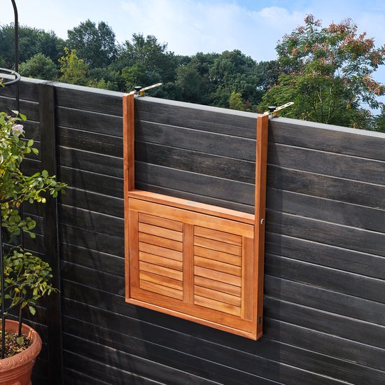 Casaria Balkontafel - FSC®-Gecertificeerd Acaciahout Hangend – Bruin