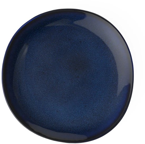 Villeroy & Boch Ontbijtbord / Dessertbord Lave - ø 23 cm - Blauw