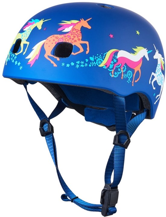 Micro - Helm - Eenhoorn (s) (ac2102bx) /speelgoed om te rijden /blauw/s