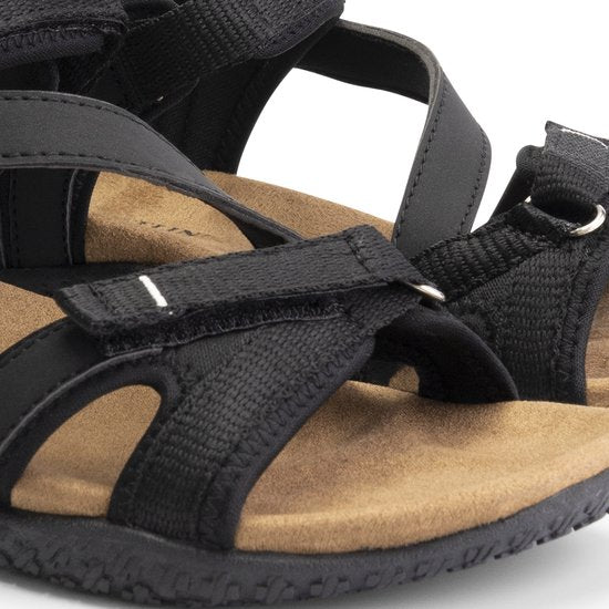 Travelin' helsem Sandalen - Dames - Zwart - Maat 40