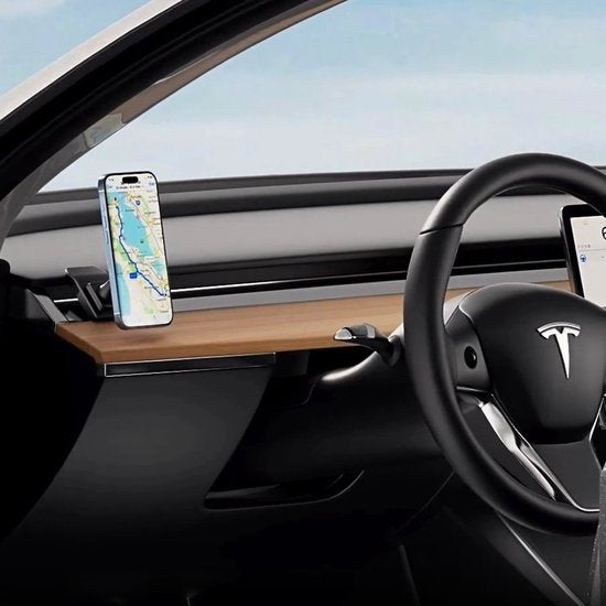 Celly Telefoonhouder MagSafe - Voor Tesla model X, Y , 3 en S - Ventilatierooster/monitor bevestiging - 360° Draaibaar