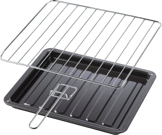Tomado TEO3000B - Vrijstaande oven - 30 Liter - 1600 Watt - Hetelucht - 3 insteekniveau's - Zwart