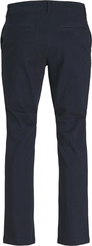 Jack & Jones Chinobroek Slim Fit Chinobroek - maat W33-L34 - Navy blazer