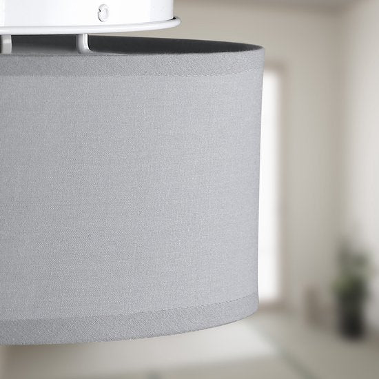 Monzana Plafondlamp - 40W Rond 30cm Fitting E27 - Grijs
