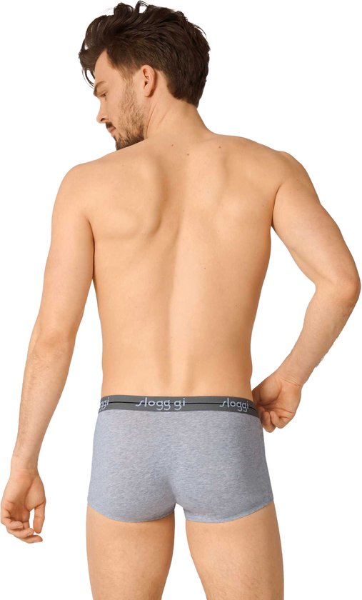 Sloggi Heren Boxershorts - 2-Pack - Stretch - Comfort Fit - Grijs - XXL