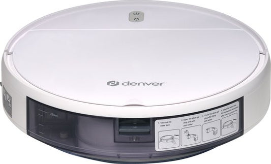 Denver Robotstofzuiger met Dweilfunctie en TUYA (App) - WiFi Dweilrobot met Oplaadstation - 1400PA - RVC110