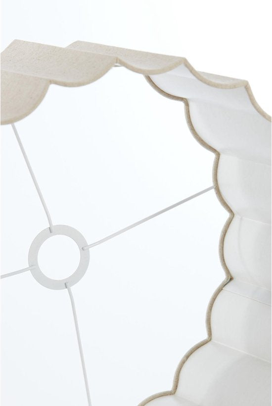 Light & Living Cilinder lampenkap Disli - Crème - Ø40cm - Modern