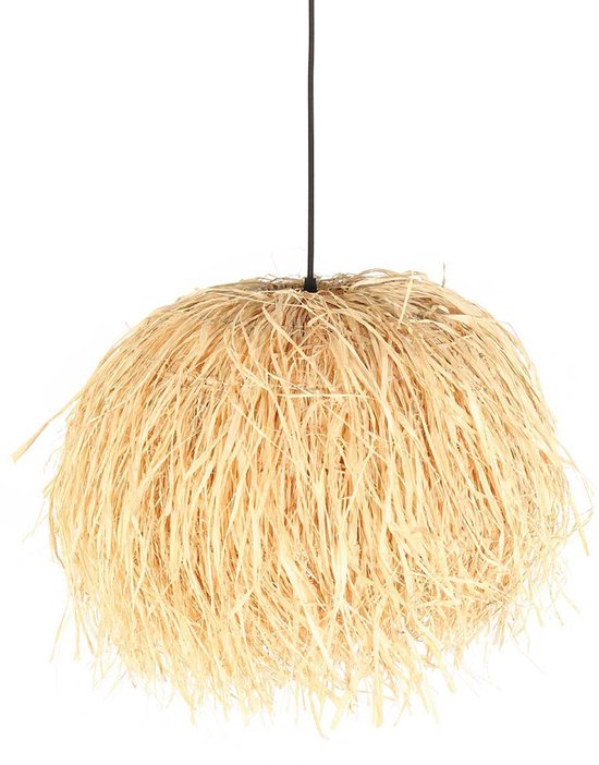 Anne Lighting - hanglamp - Grass - naturel - gras - Ø 53cm - E27 - 3819BE