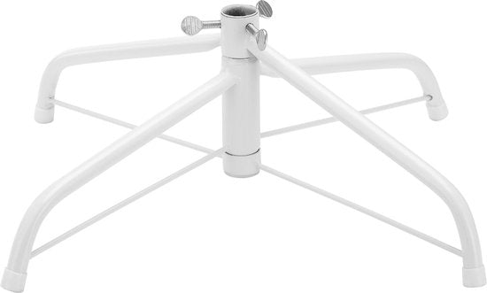 Casaria Kerstboom PVC - Metalen Voet - 180 cm Wit