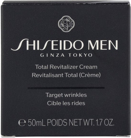 Shiseido Men Total Revitalizer Cream - Vitaliserende anti-veroudering crème - 50 ml