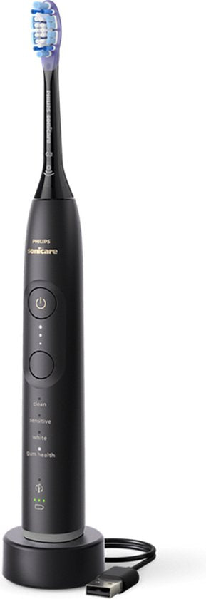 Philips Sonicare 7100 Series - Elektrische Tandenborstel - Zwart - Reisetui - Gezonder tandvlees - HX7421/01