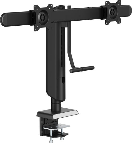 VDD - Monitorarm - Monitorarm - Monitorarm 2 schermen - Monitorarm zwart - Monitorstatief - Monitorstatief - 2 schermen - min. 17 max 32 inch schermen