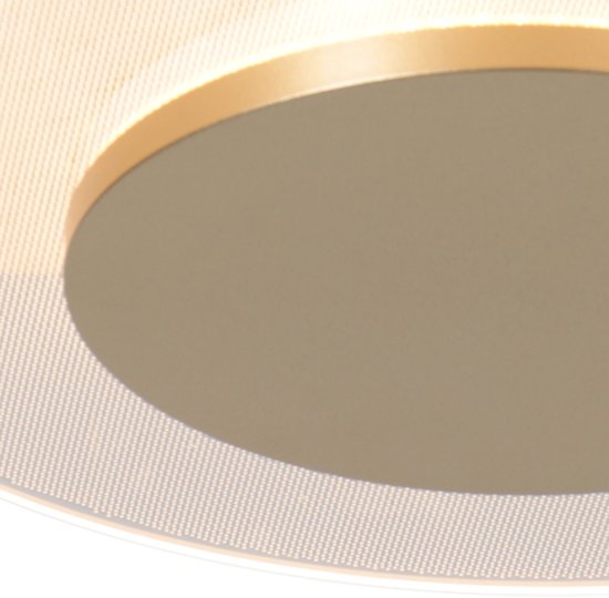 Steinhauer - plafonniere - Lido - goud - metaal - Ø 36cm - LED - 7798GO