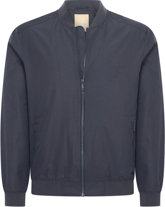 Mario Russo Bomberjack – Navy – Maat M – Lichte Tussenjas – 100% Polyester – 58 cm breed / 70 cm lang