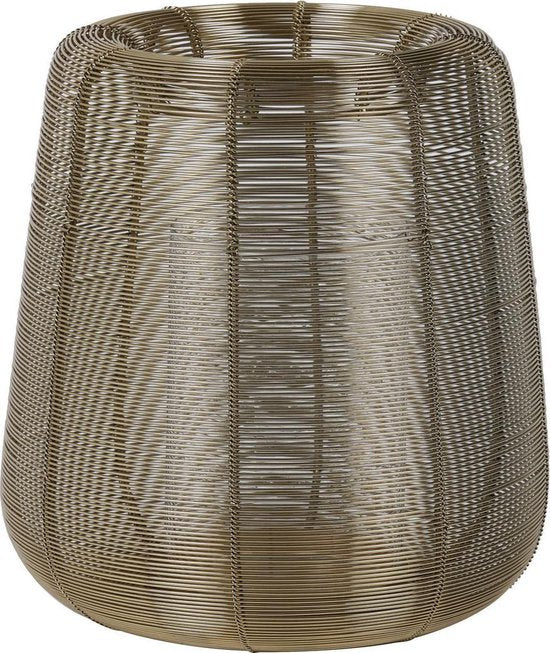 Light & Living Windlicht Adeta - Goud - Ø22,5cm - Modern