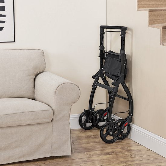 Aluminium Rollator Active - Zwart