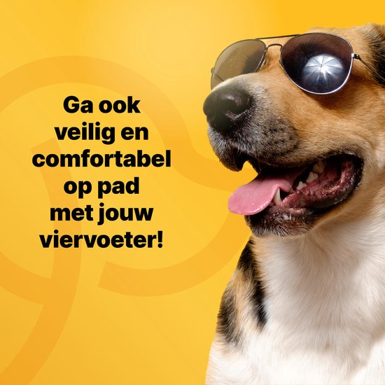 Jake and Jacky Hondendeken Auto Achterbank en Kofferbak Luxe - Autodeken hond - Beschermhoes - Hondenkleed - Inclusief Opbergtas & Autoriem - 137x148 cm