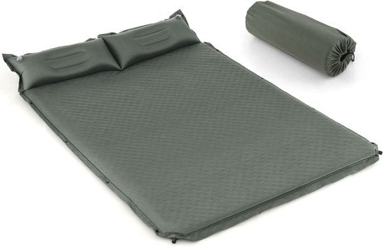 Coast Kampeermat 2-Persoons - Zelfopblazend - Waterdicht - 187 x 69 x 4 cm - Groen