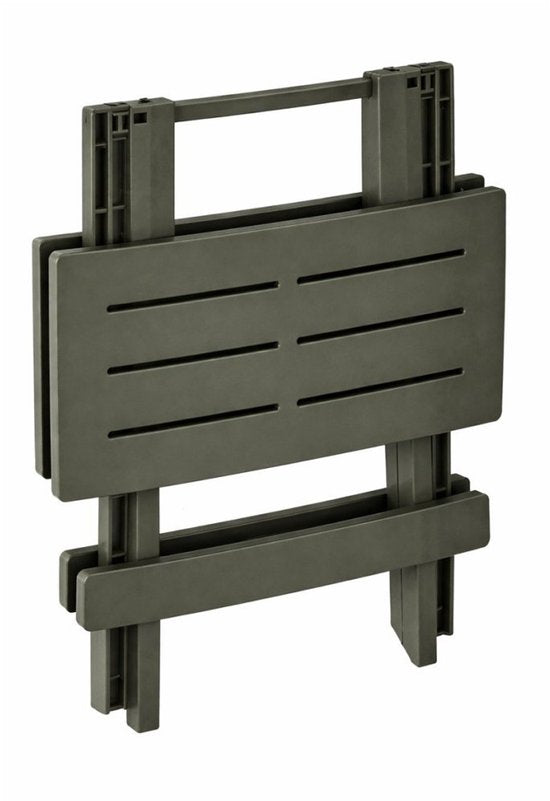 Pro GardenCampingtafel 50x43x43 Saliegroen/Kunststof